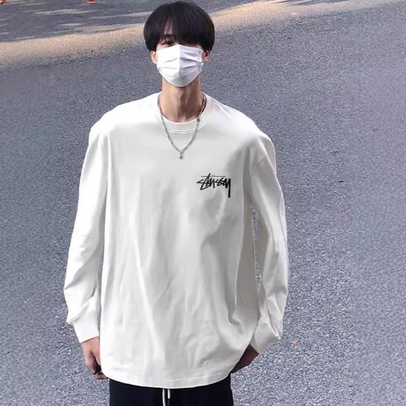 『S-2XL』人気爆発中 存在感 柔らかい スタイリッシュ トレンド リラックス 長袖 Tシャツ