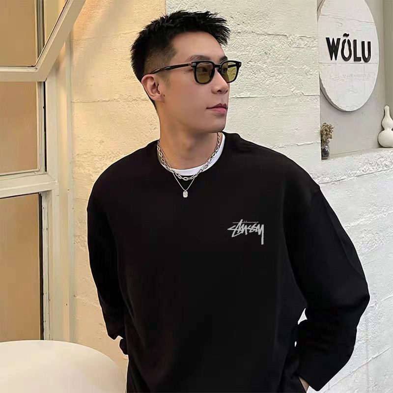 『S-2XL』人気爆発中 存在感 柔らかい スタイリッシュ トレンド リラックス 長袖 Tシャツ