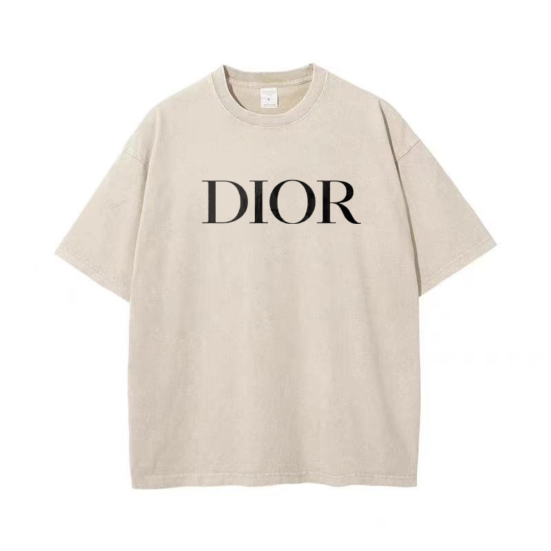 『S-5XL』質感のいい ウォッシュド加工 トレンド クラシック リラックス Tシャツ