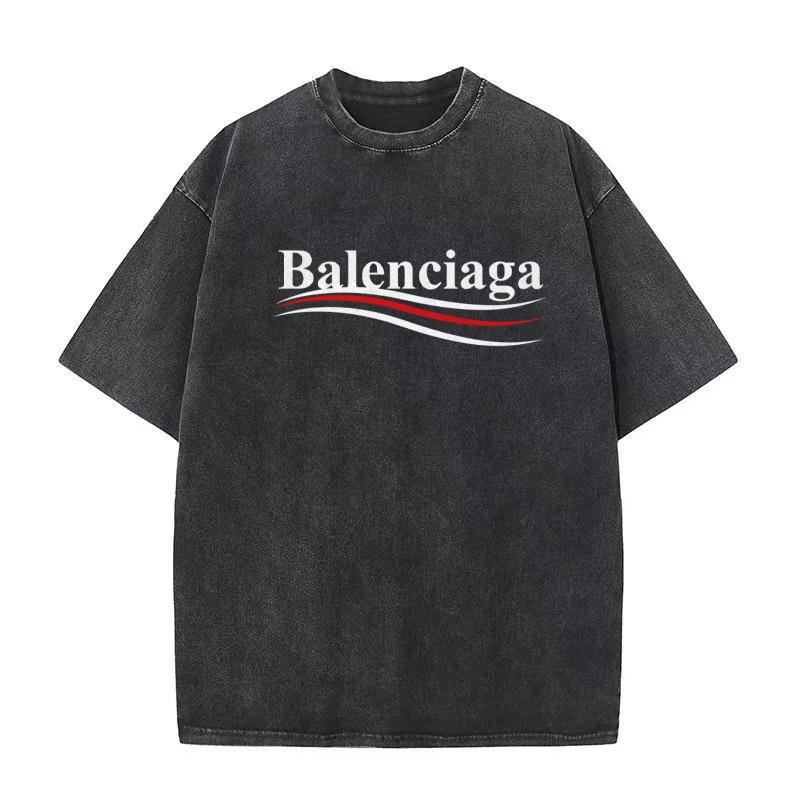 『S-5XL』着回し最強 ウォッシュド加工 トレンド クラシック シンプル Tシャツ