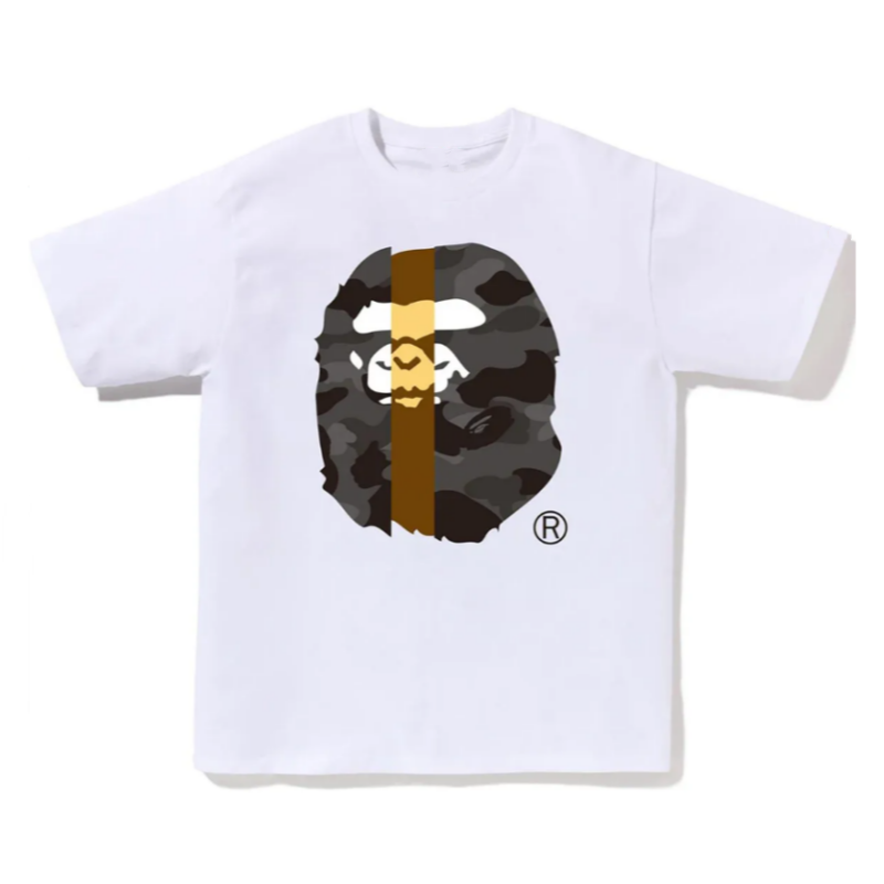 『S-3XL』大人らしい カジュアル スタイリッシュ ふわふわ 快適 通気性 合わせやすい プリントＴシャツ