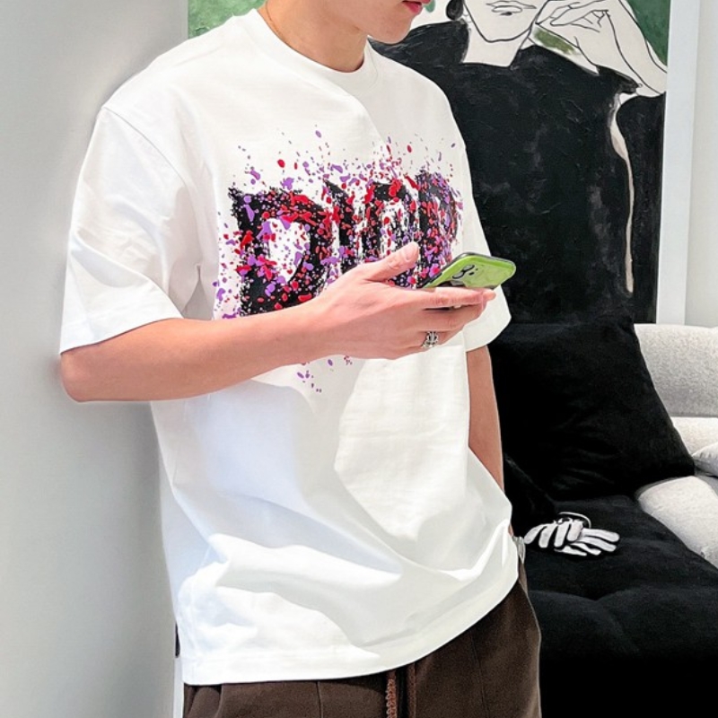 『S-4XL』元気いっぱい お手頃価格 ミニマリスト カジュアル シンプル Tシャツ