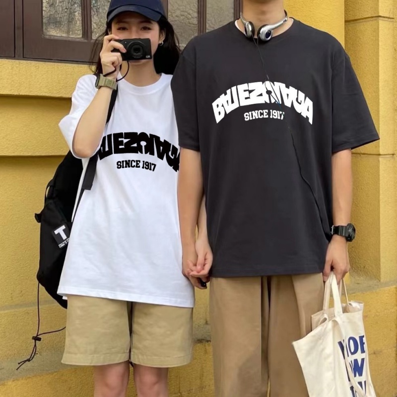 『S-3XL』大活躍 ファッション シンプル カジュアル 快適 通気性 プリント Ｔシャツ