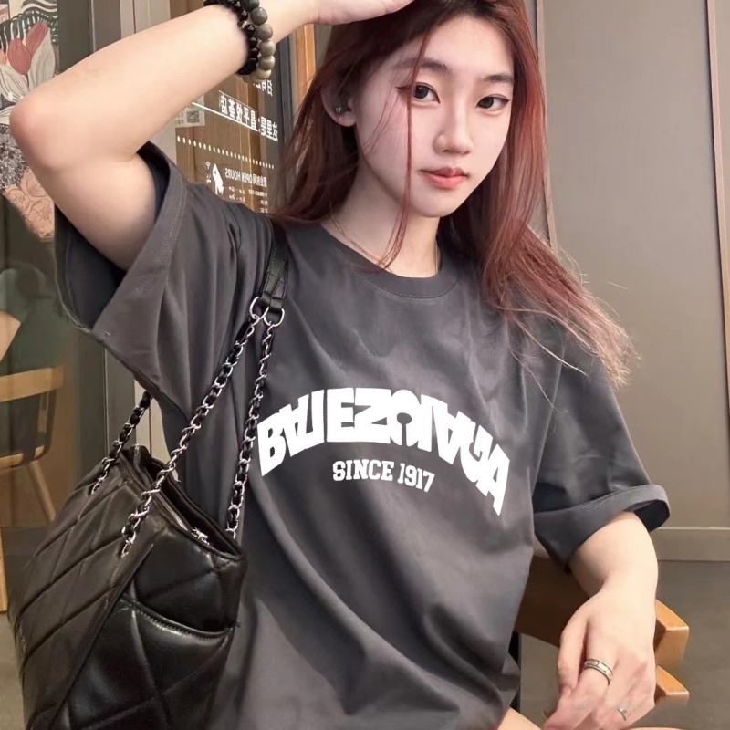 『S-3XL』大活躍 ファッション シンプル カジュアル 快適 通気性 プリント Ｔシャツ