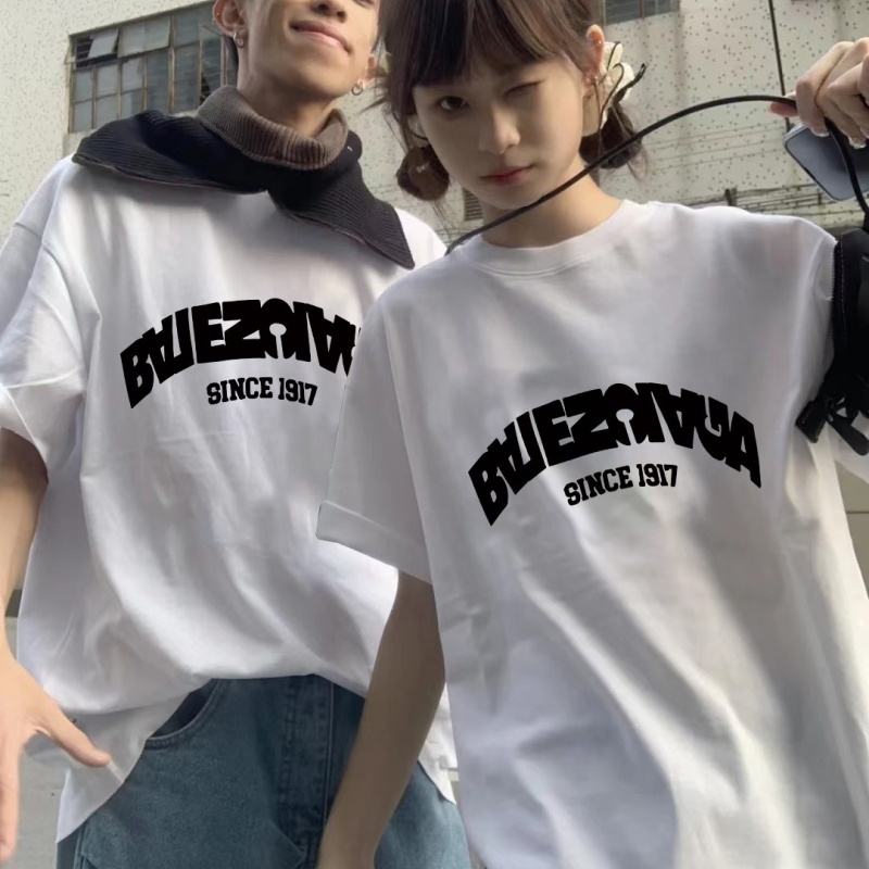 『S-3XL』大活躍 ファッション シンプル カジュアル 快適 通気性 プリント Ｔシャツ