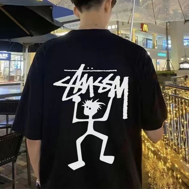 『S-4XL』最愛の一着 ファッションクラシックカジュアル シンプル クール 高品質 快適 プリント Ｔシャツ