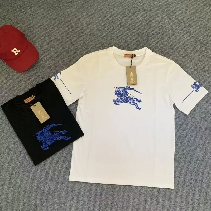 『M-4XL』着心地良い トレンドシンプル カジュアル 高品質 通気性 クール 合わせやすい 刺繍Ｔシャツ