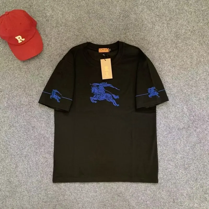 『M-4XL』着心地良い トレンドシンプル カジュアル 高品質 通気性 クール 合わせやすい 刺繍Ｔシャツ