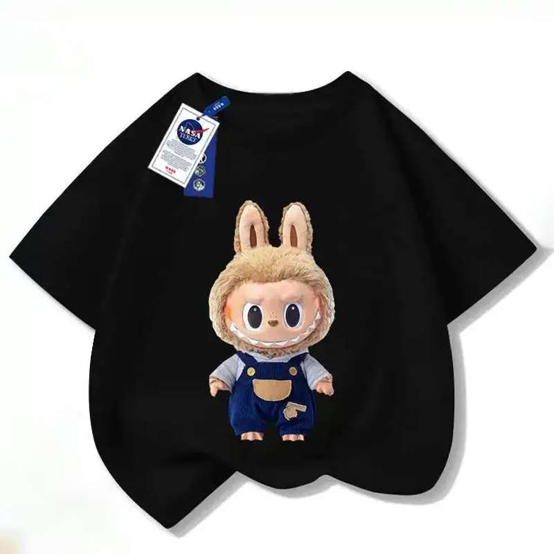 『S-4XL』今季も大流行 大好評 人気上昇中 カジュアル 可愛い カートゥーンプリント レデイーズメンズ Ｔシャツ