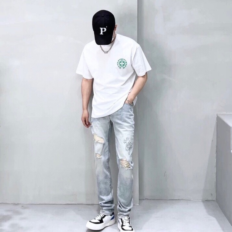 『M-L』超人気商品　定番 カジュアル 高級感 オーバサイズ プリント メンズＴシャツ