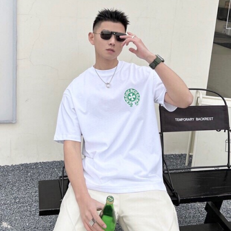 『M-L』超人気商品　定番 カジュアル 高級感 オーバサイズ プリント メンズＴシャツ