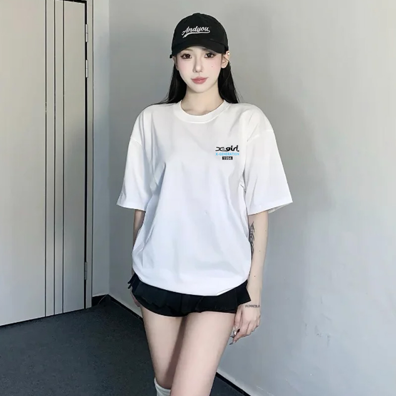 『S-4XL』人気上昇中 手触り良く トレンド ラウンドネック シンプル Tシャツ