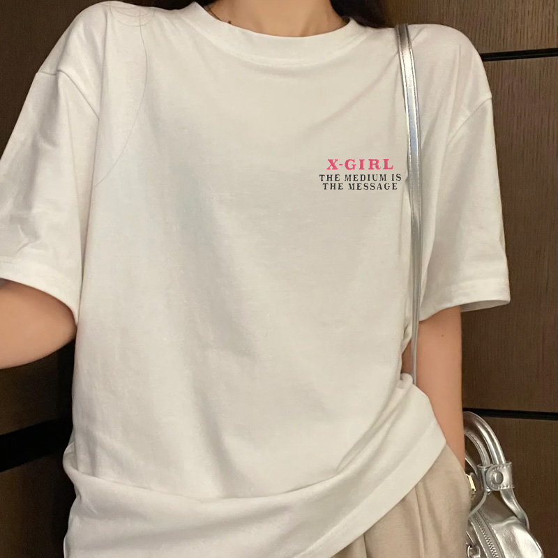 『S-4XL』今季も大流行 着心地良い ルーズ ストリート ラウンドネック Tシャツ