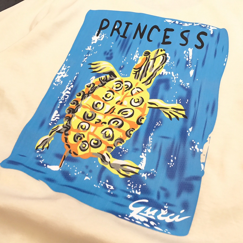 『フリーサイズ』おすすめ 合わせやすい カジュアル プリント ラウンドネック Tシャツ