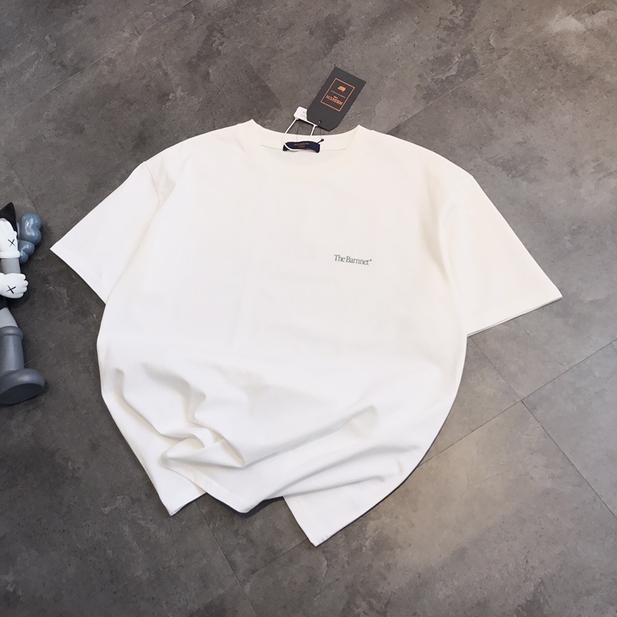 『 M-L』シンプル クルーネック プリント カジュアル 半袖  Tシャツ