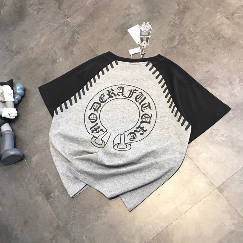 『M-XL』超人気商品 合わせやすい ファッション プリント ラウンドネック Tシャツ