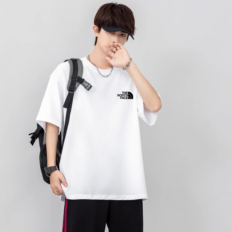 『S-4XL』大活躍 おすすめ 質感のいい クール カジュアル ラウンドネック Tシャツ