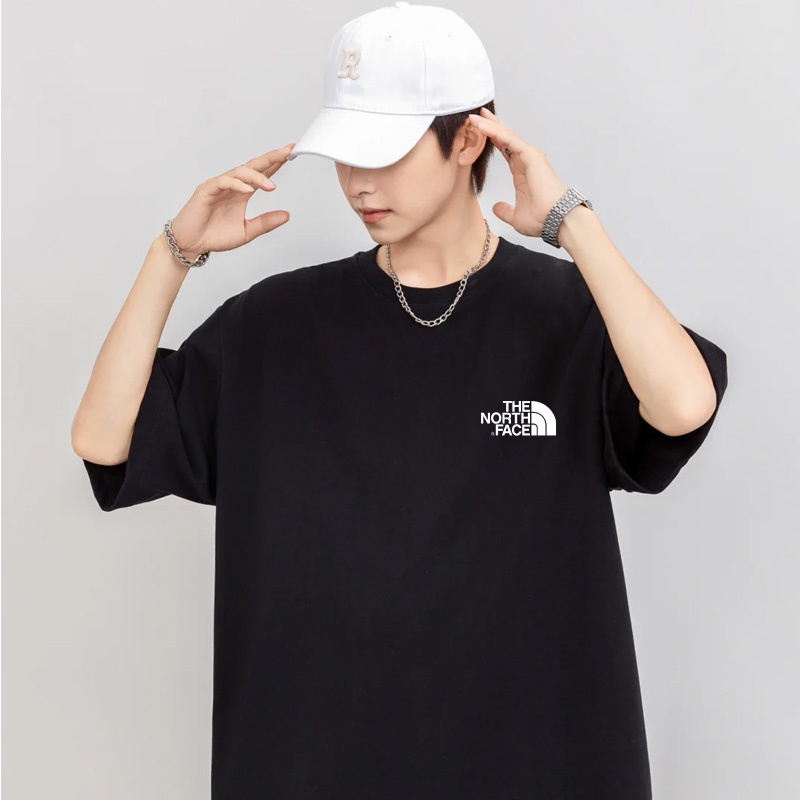 『S-4XL』大活躍 おすすめ 質感のいい クール カジュアル ラウンドネック Tシャツ