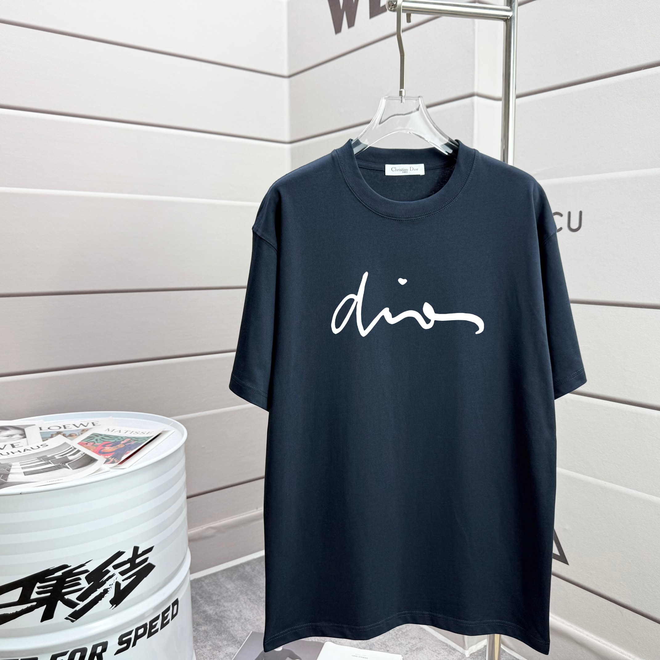 『XS-L』着回し力抜群 超人気 ラウンドネック ルーズ 半袖Ｔシャツ