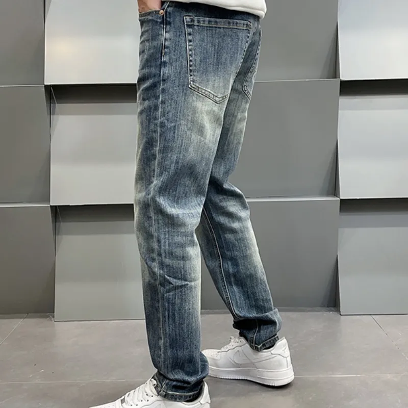 『S-2XL』理想的 快適 安定感抜群 シンプル 買わないと損 デニムパンツ