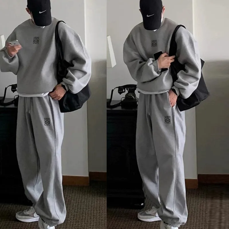 『M-4XL』お手頃価格 好感度UP 手触り良く 気質満点 トレーナー スウェットパンツ セット