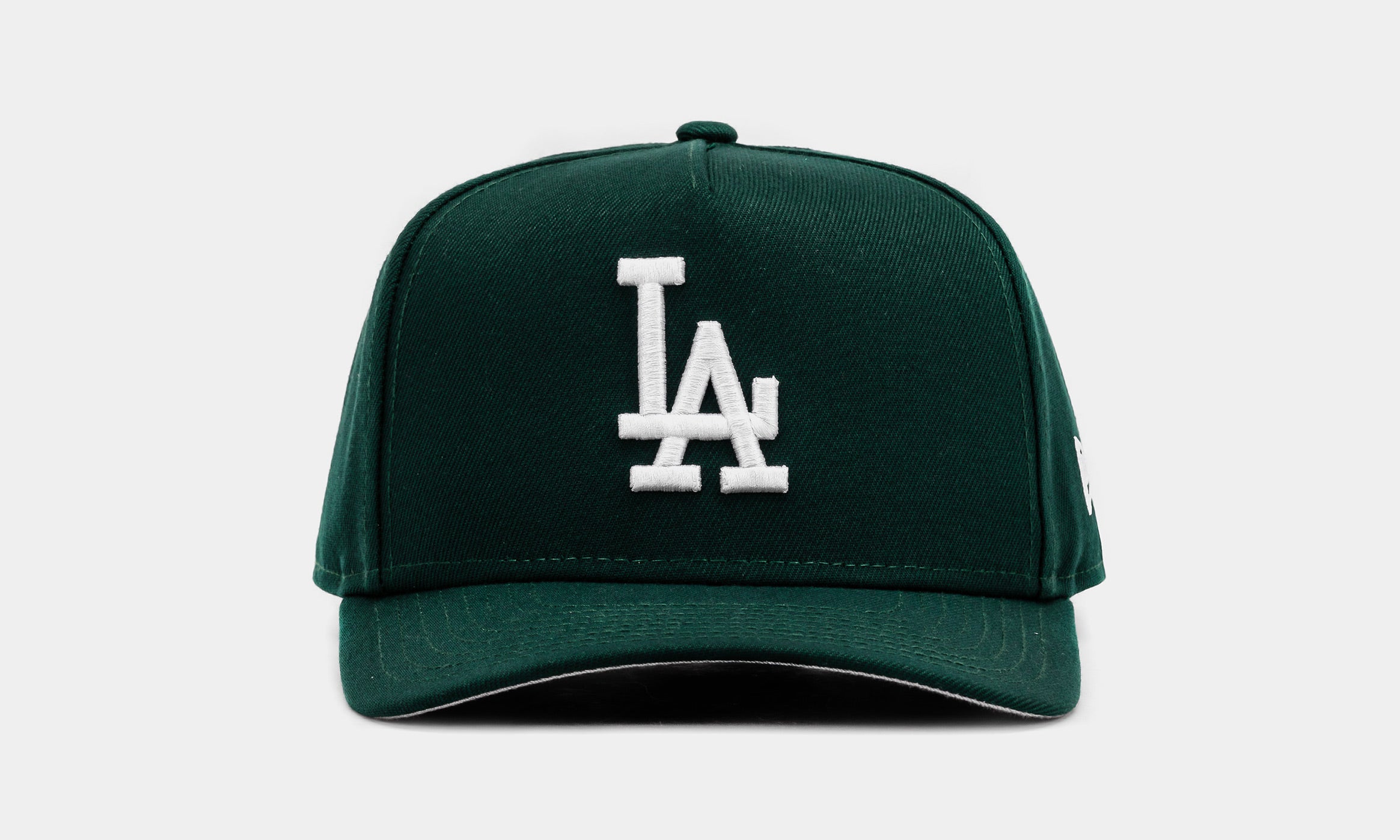 Shoe Palace Exclusive Los Angeles Dodgers Curve 950AF Snapback Mens Hat (Dark Green/White)