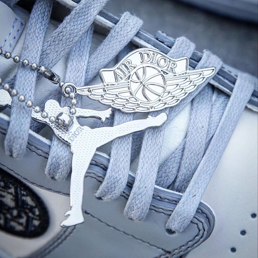 稀少なレアスニーカー！DIOR × Nike Air Jordan １ HIGH OG ディオール ナイキ エアジョーダン1 コラボレーションモデル ハイカット スニーカー グレー 選べる サイズ 新品未使用 最新 人気 靴 稀少