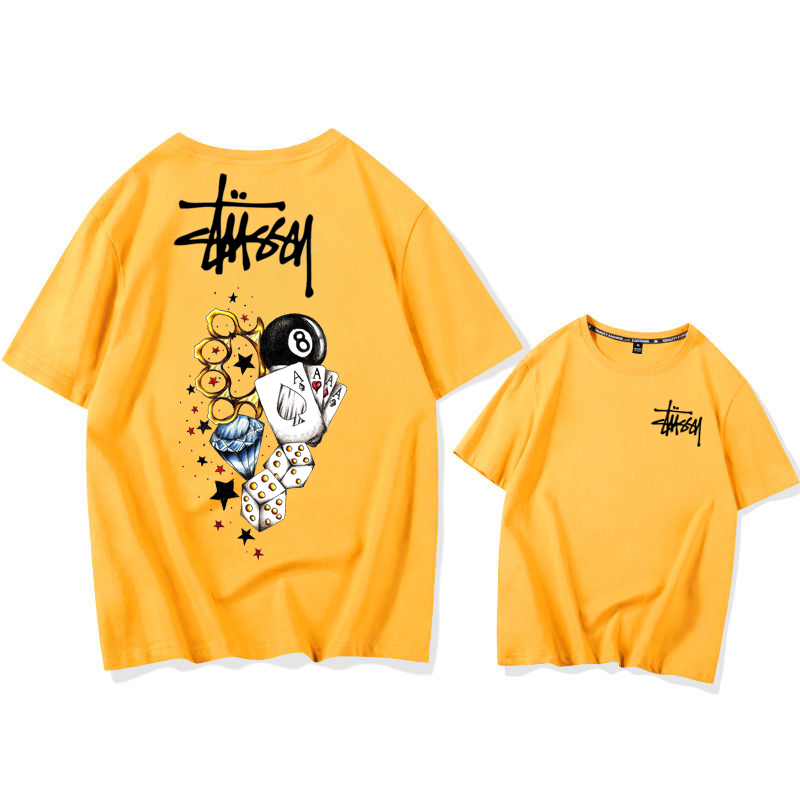 【期間限定割引価格】STUSSY Ace of Spades Casual Short Sleeve
