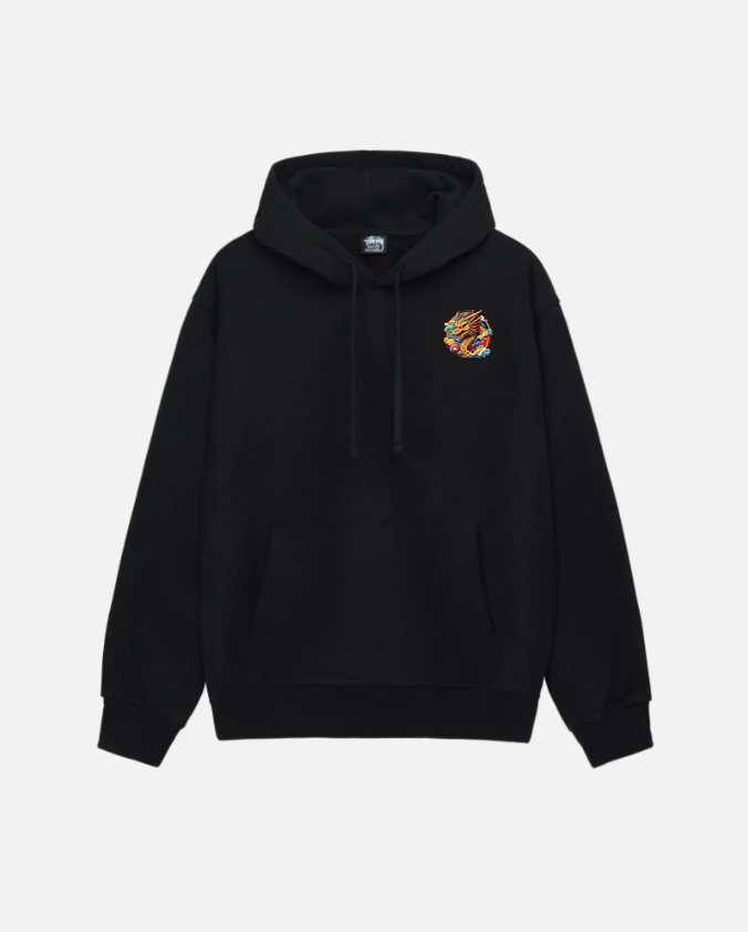 2024 STUSSY NEW YEAR OF THE DRAGON THEME SERIES FASHION HOODIE
