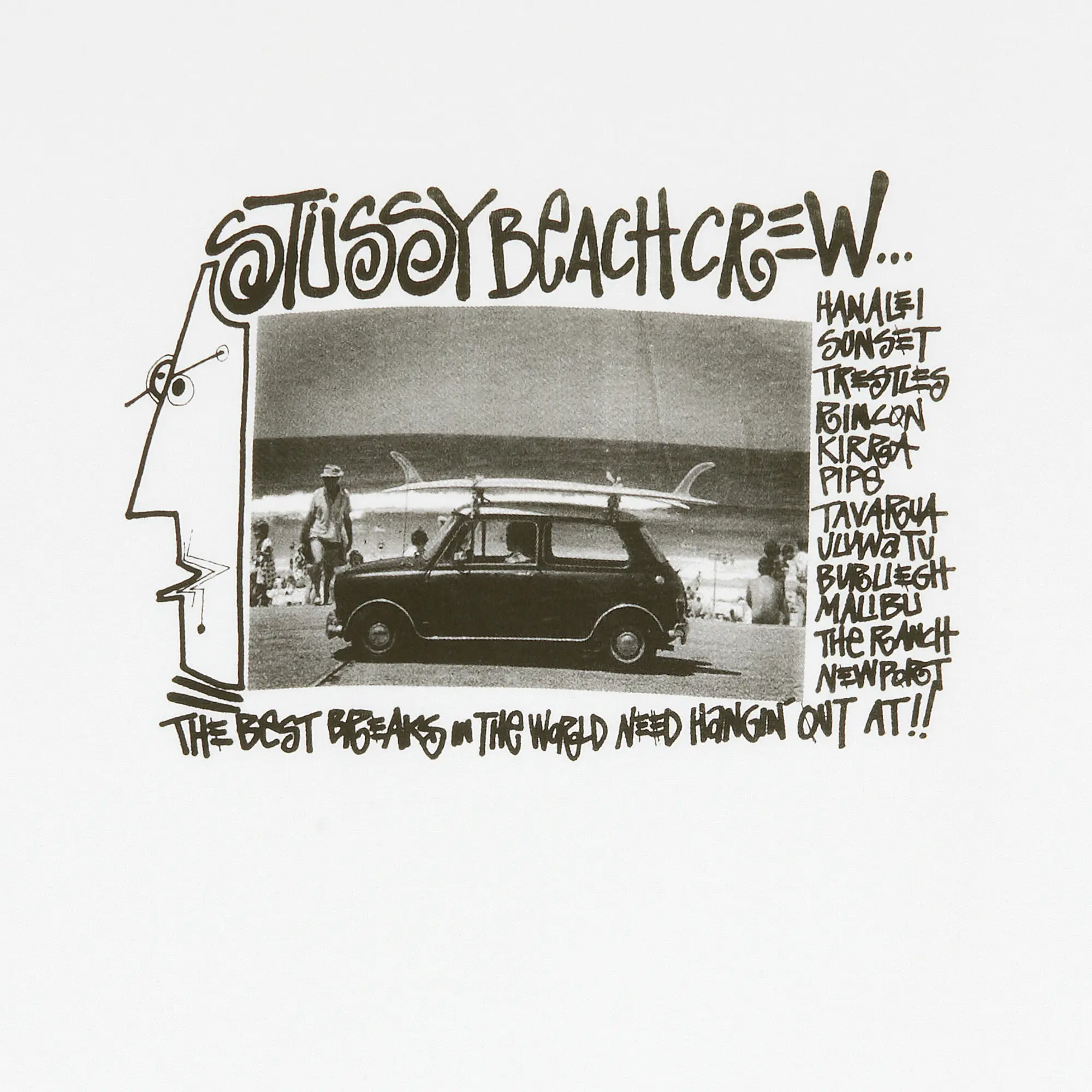 Stussy Beach Crew Tee