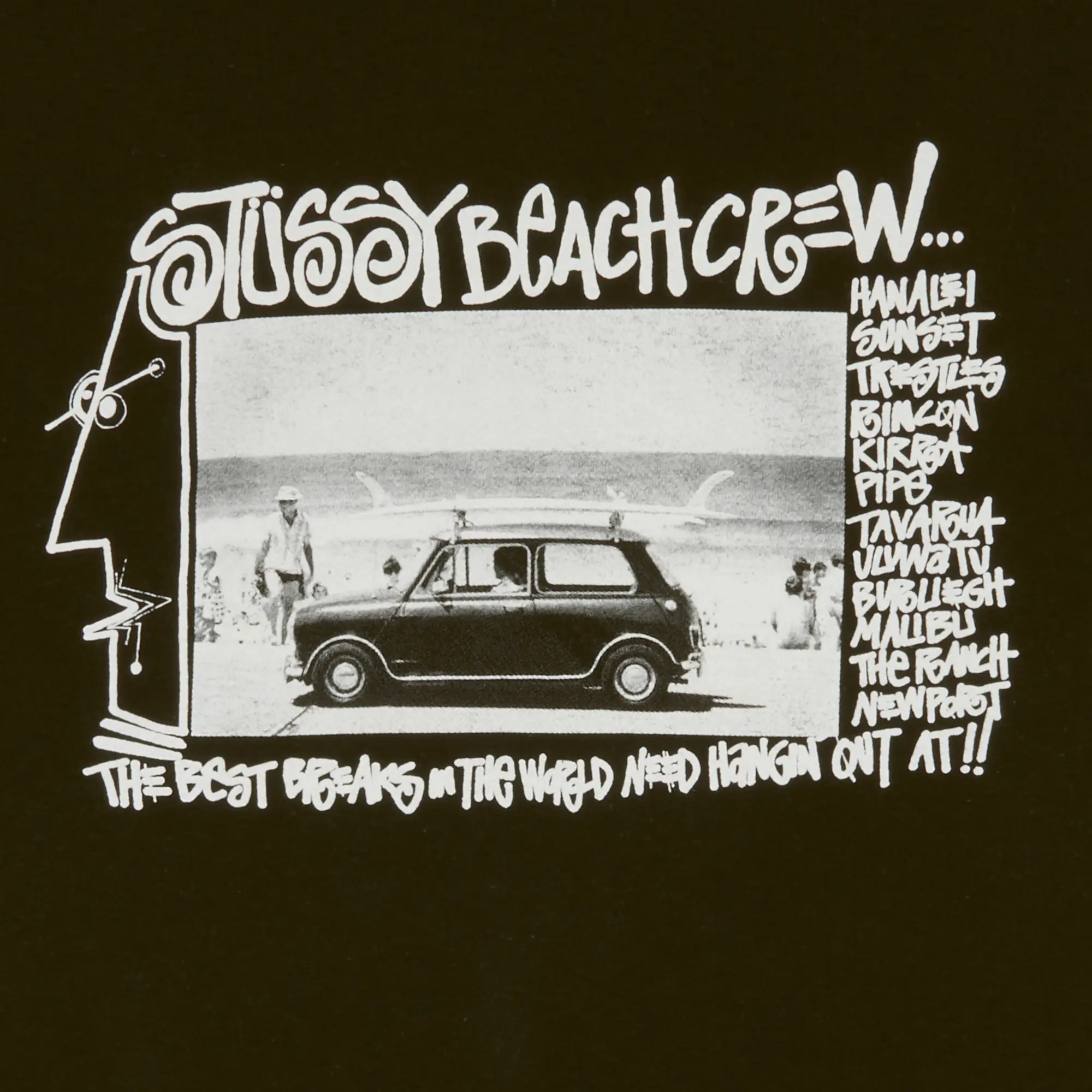 Stussy Beach Crew Tee