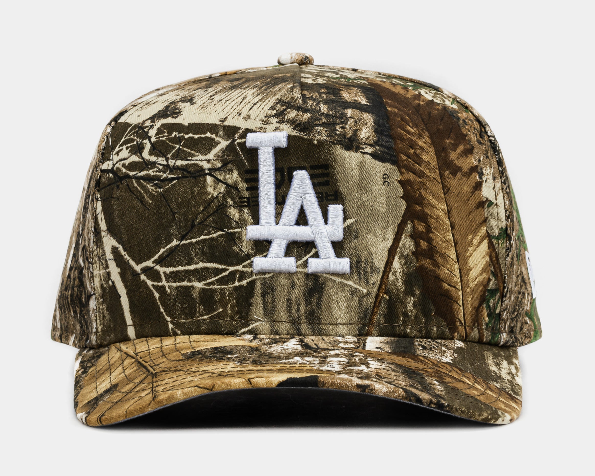 Shoe Palace Exclusive Los Angeles Dodgers Camo 950AF Snapback Mens Hat (Multi/Brown/Green)
