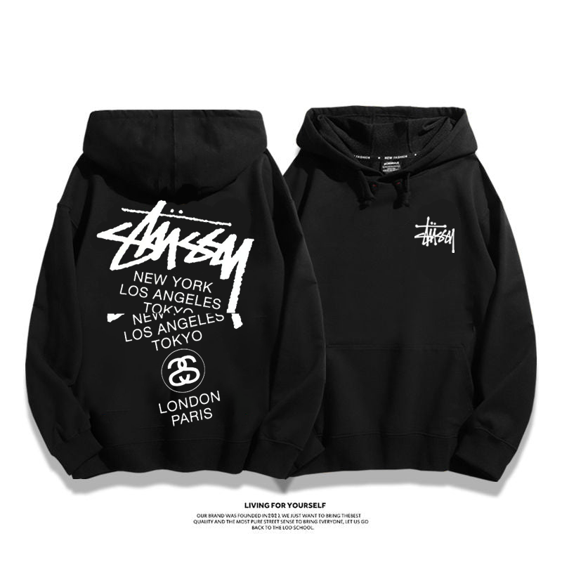 STUSSY fashionable street style hoodie