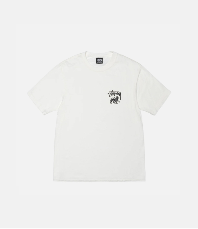 【期間限定割引価格】RASTA LION TEE PIGMENT DYED