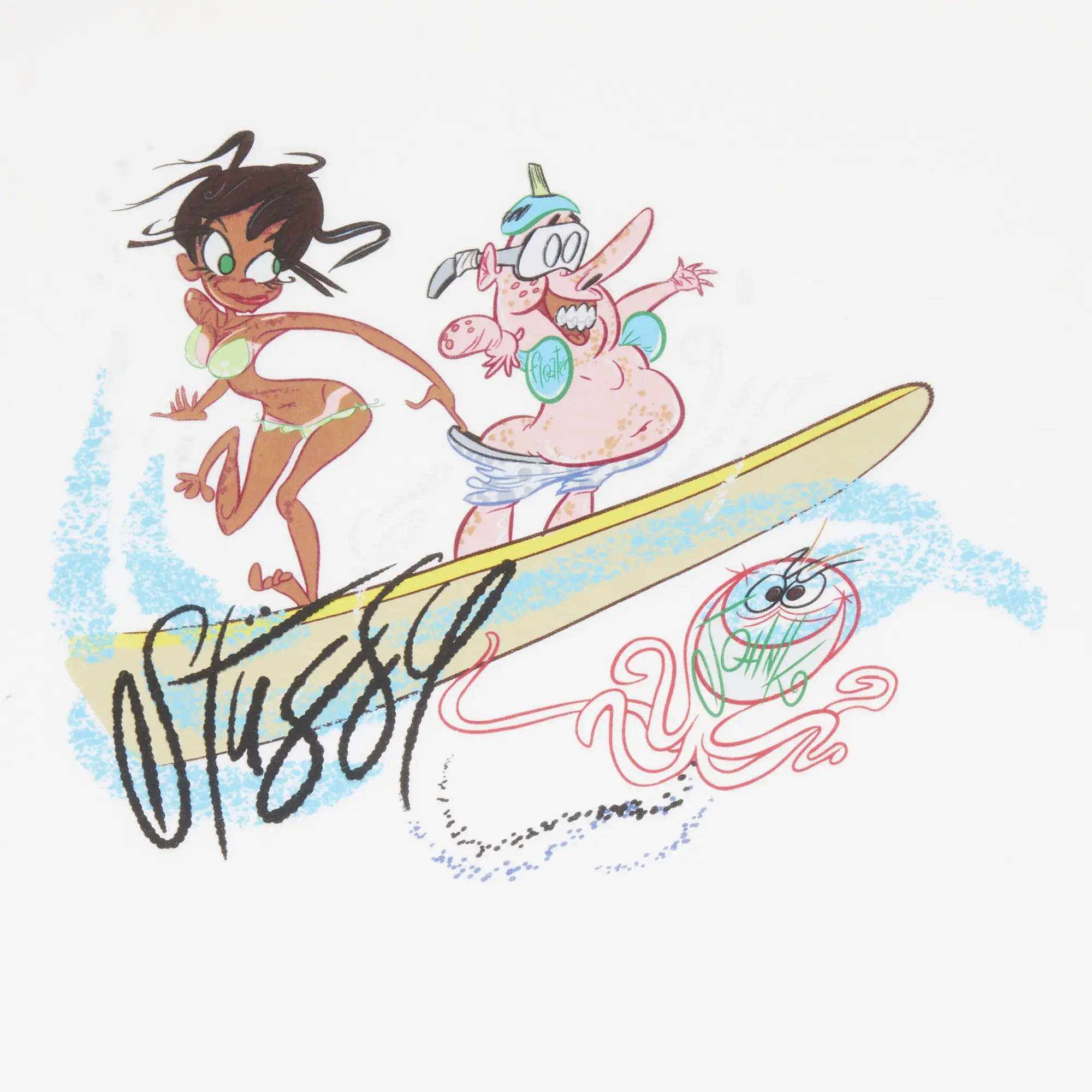 Stussy John K Surf's Up Tee