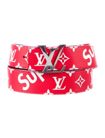 LOUIS VUITTON X SUPREME 2017 LV Monogram Belt