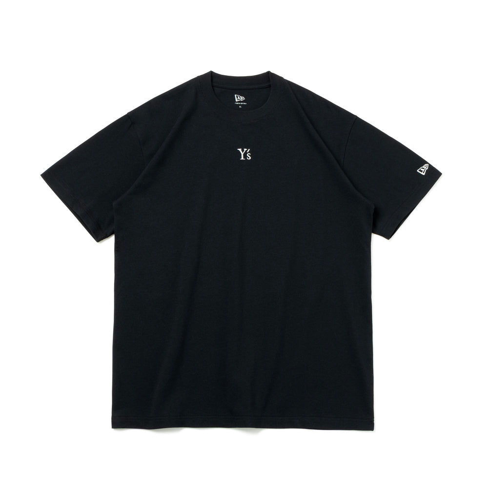 半袖 コットン Tシャツ Y's FW26 ブラック