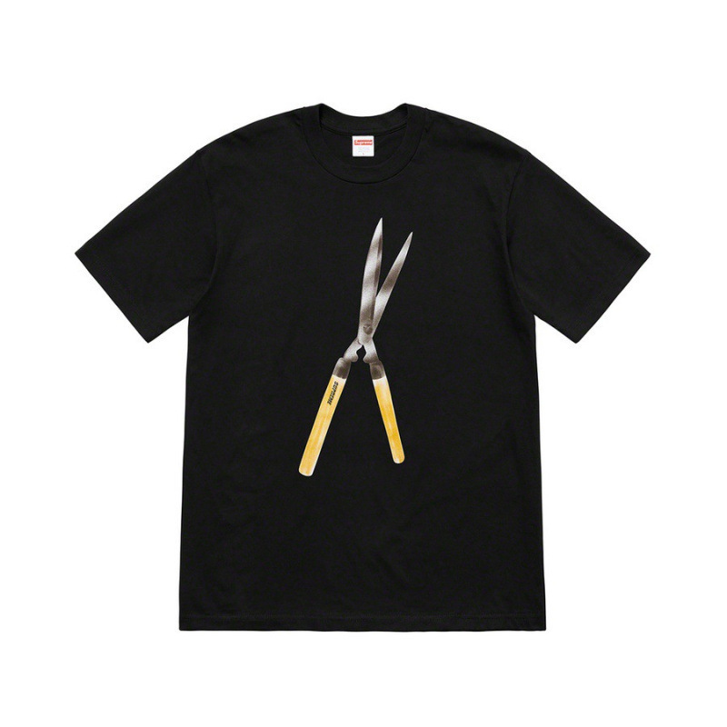 【Supreme】アメリカのトレンドブランドBig Scissors Tシャツ ゆったり ユニセックス