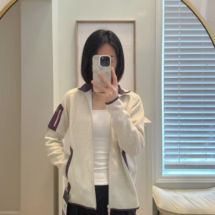 『S-3XL』秋冬COVERTシリーズ 男女兼用スタンドカラーカーディガン 軽量フリース素材のカップル向けニットジャケットコート