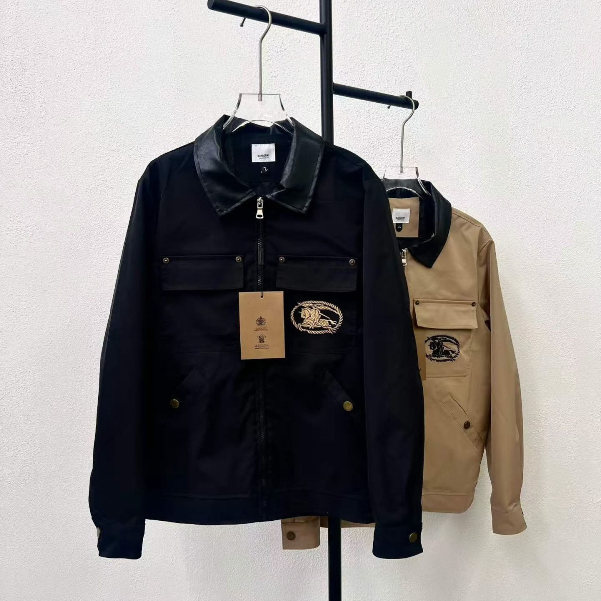 『M-4XL』ヴィンテージターンダウンカラー ワークジャケット しっかりしたシルエット デイリー通勤