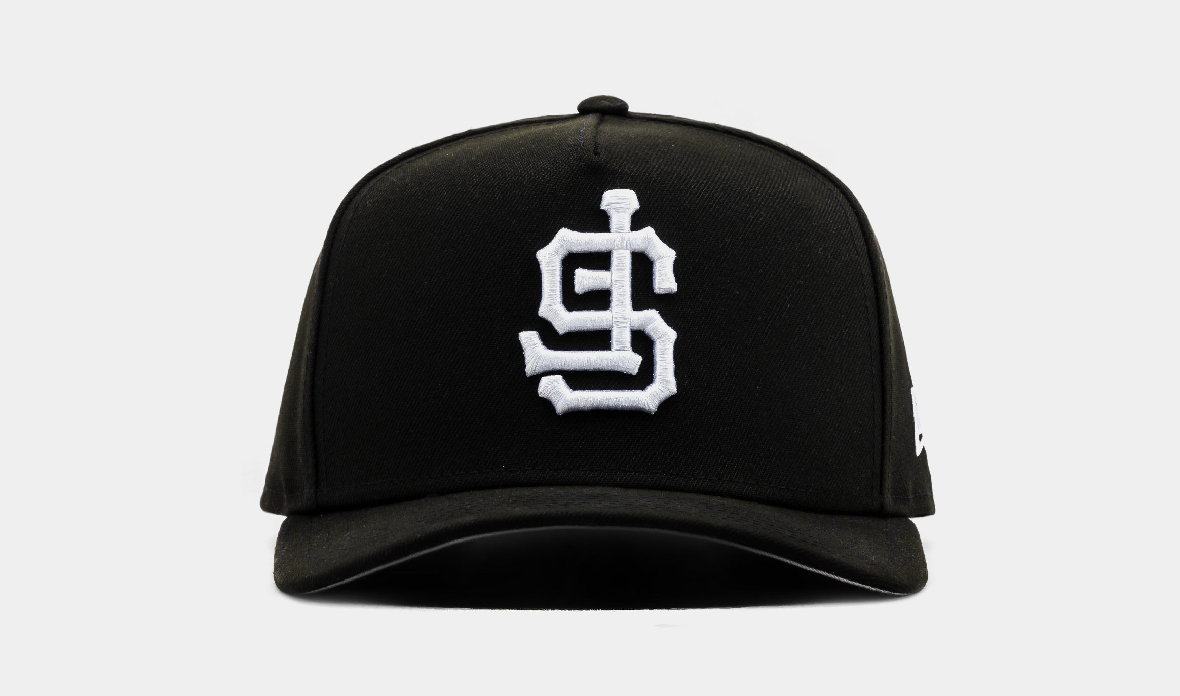 Shoe Palace Exclusive San Francisco Giants Upside Down 950AF Curve Snapback Mens Hat (Black/White)