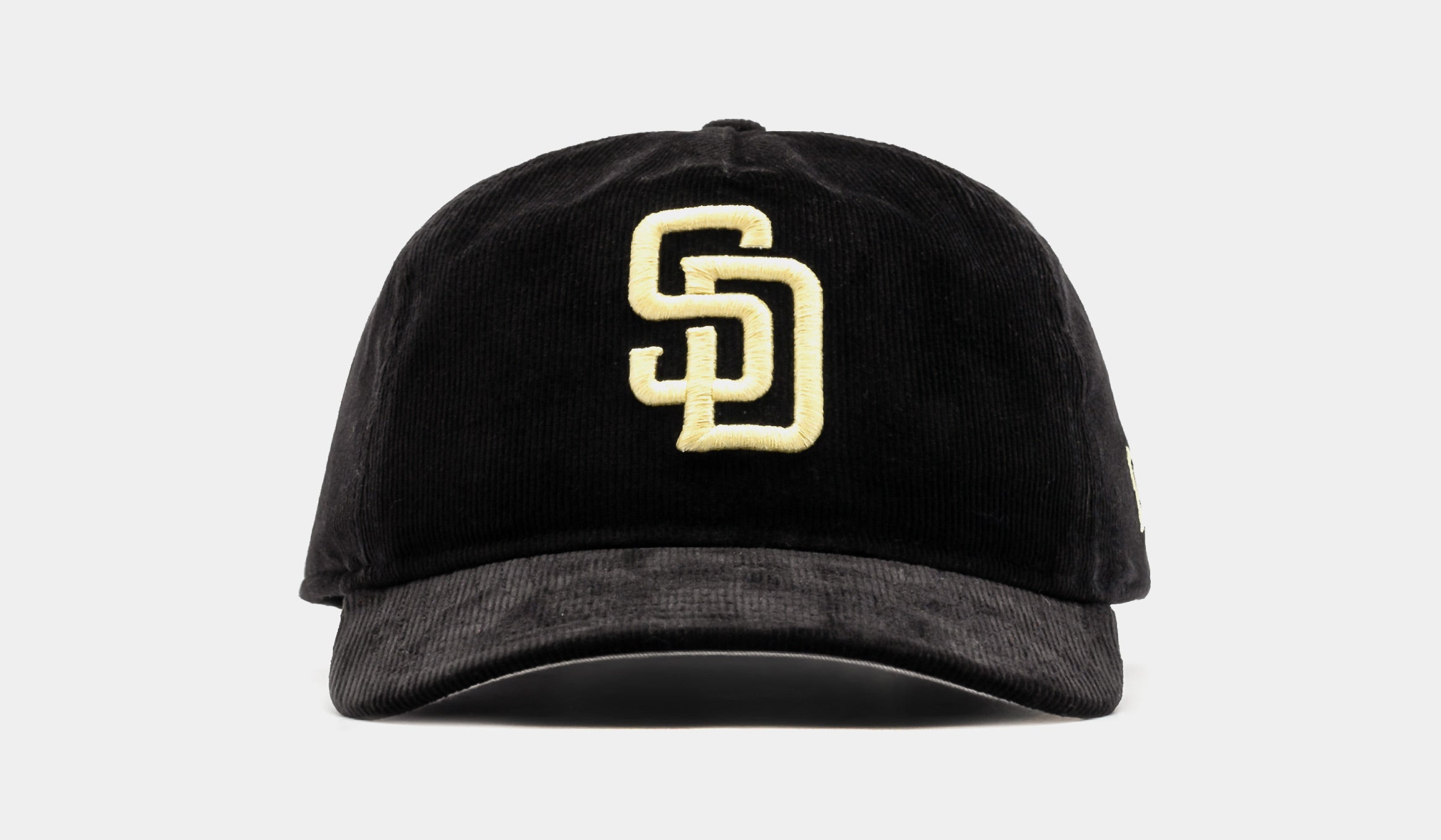 San Diego Padres Golfer Snapback Mens Hat (Black/White)