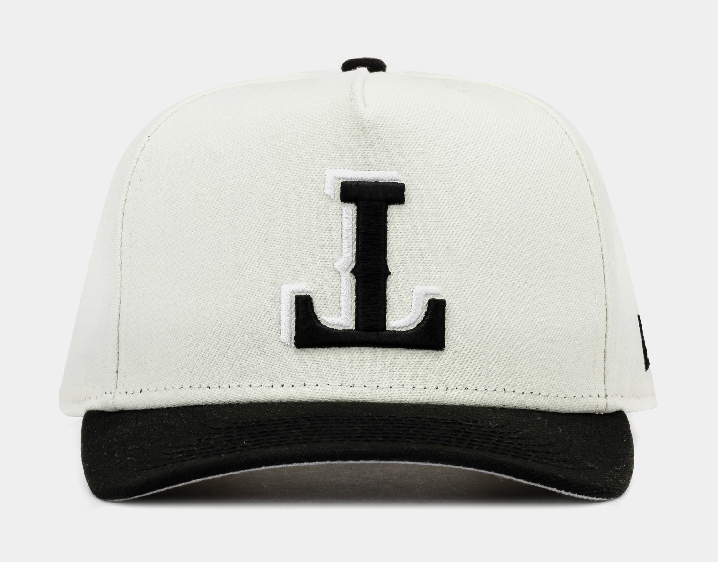 Shoe Palace Exclusive Texas Rangers Curved 950AF Snapback Mens Hat (Beige/White)