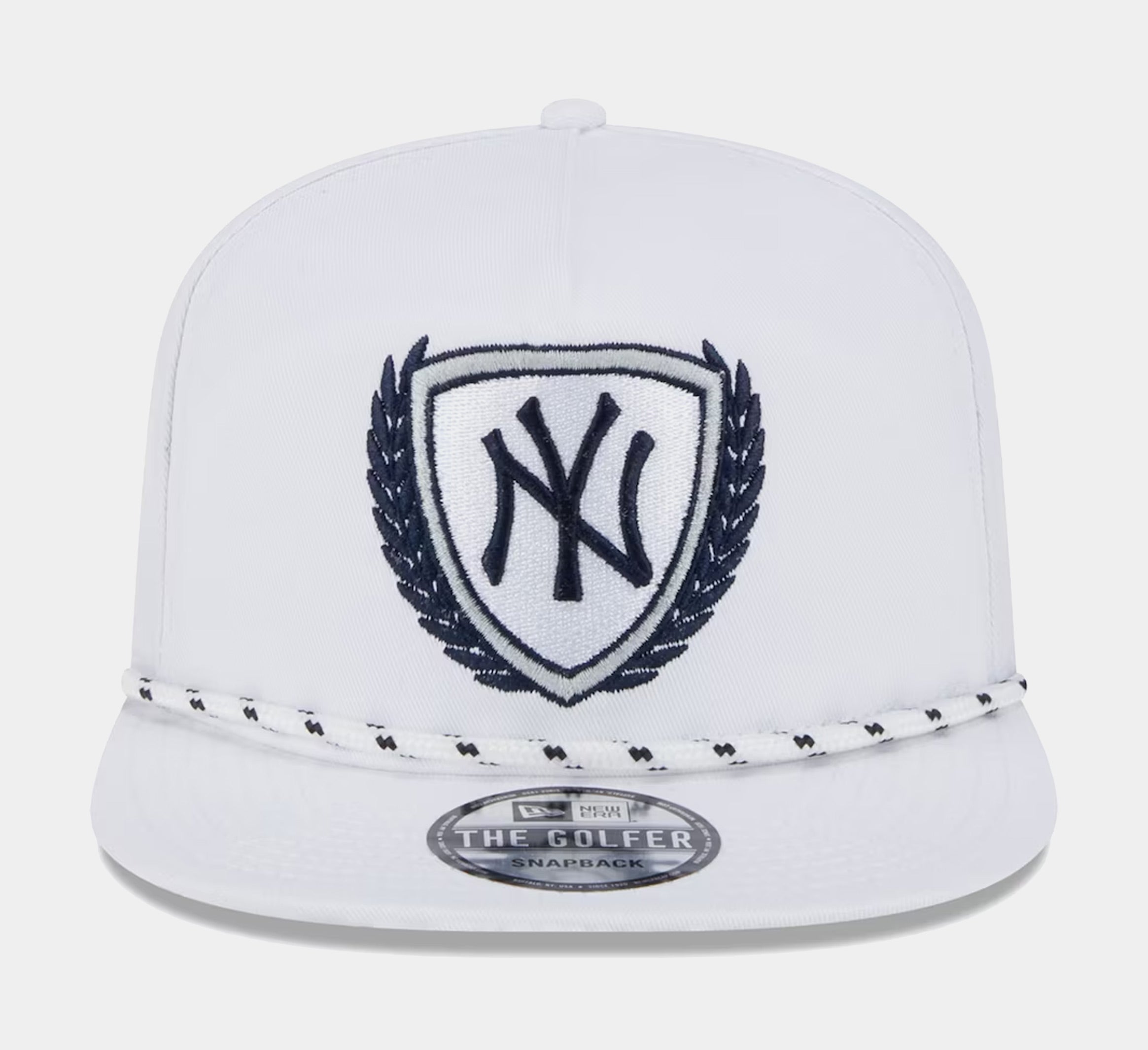 New York Yankees Golfer 9FIFTY Mens Snapback Hat (White)