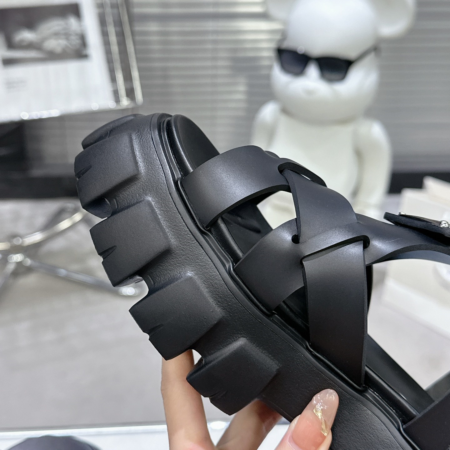 【P022】♥大人気 美品♥ PRADA サンダル プラダ