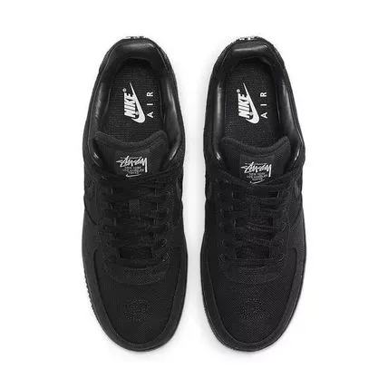 NIKE×STUSSY 】STUSSY × NIKE AIR FORCE 1 LOW "TRIPLE BLACK"