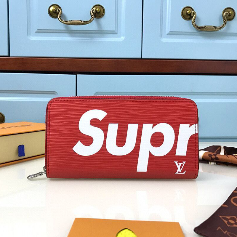 Supreme x Louis Vuitton Epi レザー財布  2色
