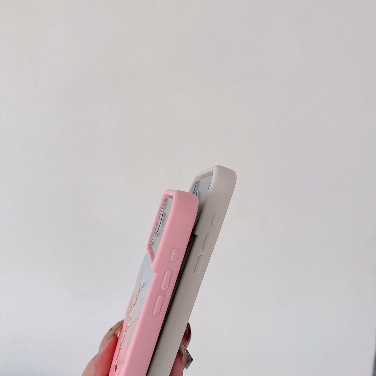 高級レザー製Appleスマホケース、ソフトラバー製耐衝撃スマホケース