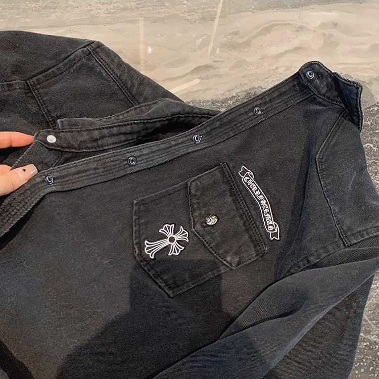 『S-2XL』レディースデニムシャツ、春の新作、ゆったり長袖シャツジャケット