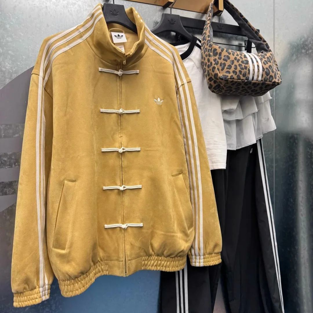 【S-XL】男女兼用、トレンドのレトロカーディガンスタンドカラージャケットルーズコート限定新登場